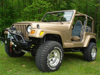 N-Fab Nerf Step 97-06 Jeep Wrangler-Unlimited TJ/BJ 2 Door All - Gloss Black - W2W - 3in - Mammoth Racing -