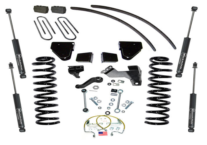 Superlift 08-10 Ford F-250/F-350 SuperDuty 4WD 6in Lift Kit w/ Superlift Shocks - Mammoth Racing -
