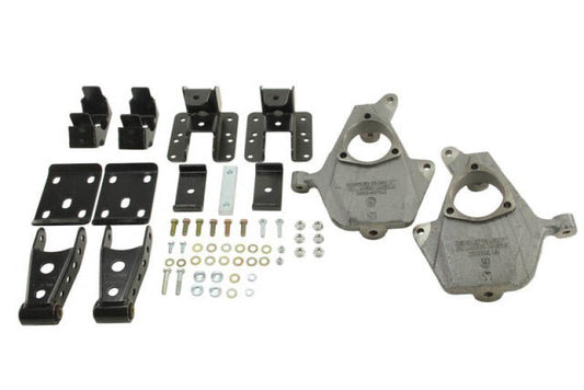 Belltech Lowering KIT 2014 Chevy/GMC Silverado/Sierra All Cabs 2WD 2in Front/4in Rear w/o Shocks - Mammoth Racing -
