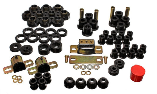 Energy Suspension 80-86 Jeep CJ7 Black Hyper-Flex Master Bushing Set - My Store