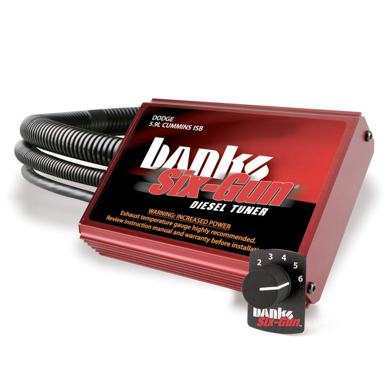 Banks Power 06-07 Dodge 5.9L (All) Six-Gun Diesel Tuner w/ Switch - Mammoth Racing -