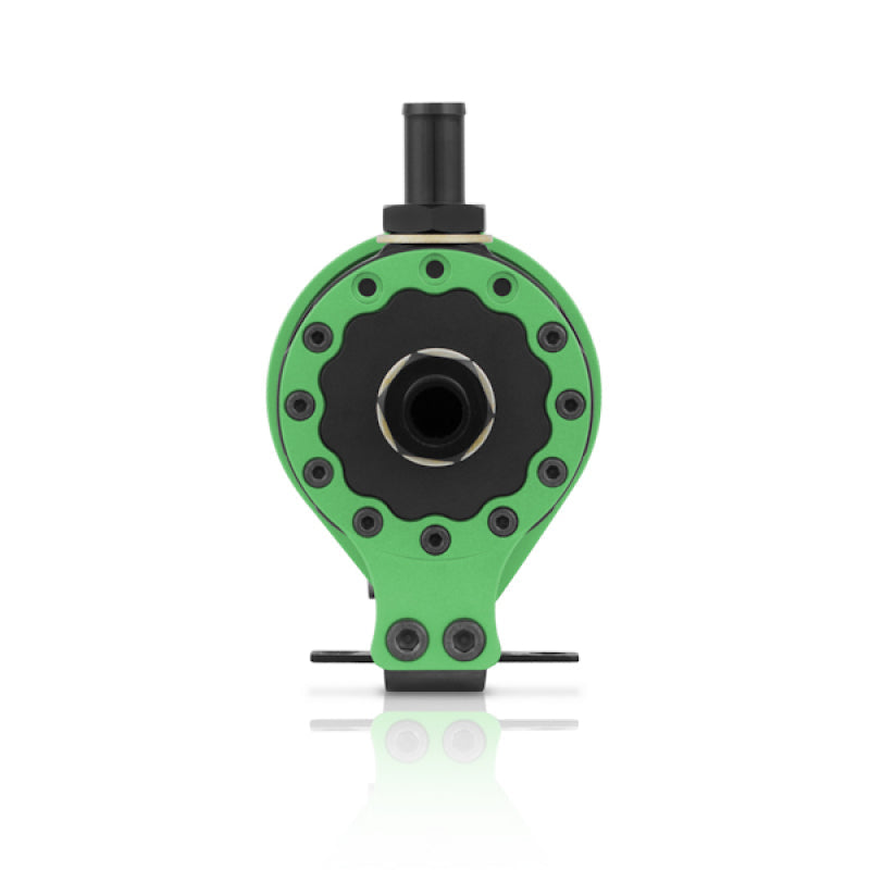 Mishimoto Universal Baffled Oil Catch Can - Green - Mammoth Racing -