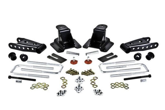 Belltech Shackle AND Hanger KIT 94-00 Dodge RAM 3500 4inch - Mammoth Racing -