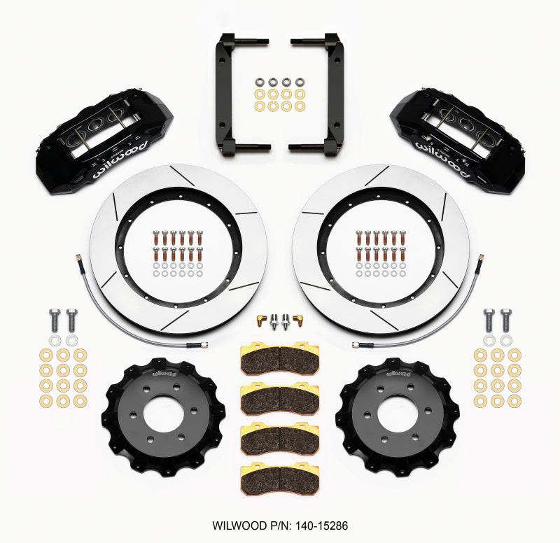 Wilwood Tx6r Front Kit 15.50in Black 2004-08 Ford F150 - 4WD - My Store