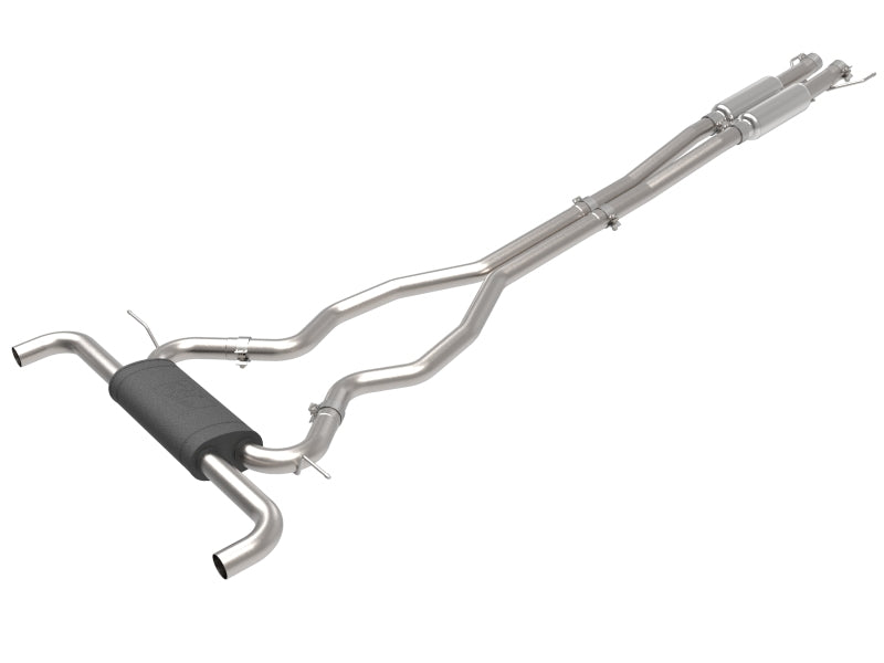 aFe Vulcan Series 2 1/2in 304 SS Cat-Back 19-20 Ford Edge ST V6 2.7L(tt) - Mammoth Racing -