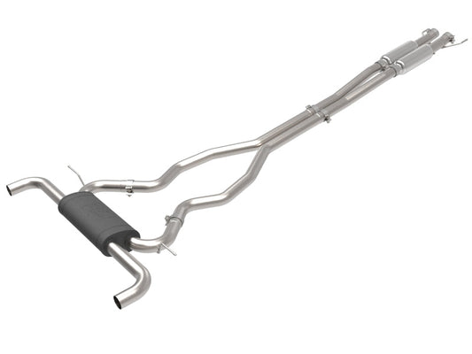 aFe Vulcan Series 2 1/2in 304 SS Cat-Back 19-20 Ford Edge ST V6 2.7L(tt) - Mammoth Racing -