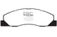 EBC 09-11 Dodge Ram 2500 Pick-up 5.7 2WD/4WD Yellowstuff Front Brake Pads - My Store