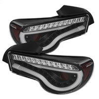 Spyder Scion FRS 12-14/Subaru BRZ 12-14 Light Bar LED Tail Lights Black ALT-YD-SFRS12-LBLED-BK - Mammoth Racing -