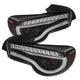 Spyder Scion FRS 12-14/Subaru BRZ 12-14 Light Bar LED Tail Lights Black ALT-YD-SFRS12-LBLED-BK - Mammoth Racing -