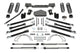 Fabtech 07-18 Jeep JK 4-Door 3in Crawler w/Dlss Shks - Mammoth Racing -