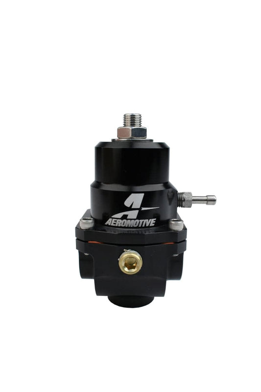 Aeromotive Adjustable Regulator - 35-75PSI - .188 Valve - (2) -08 Inlets/-08 Return - My Store