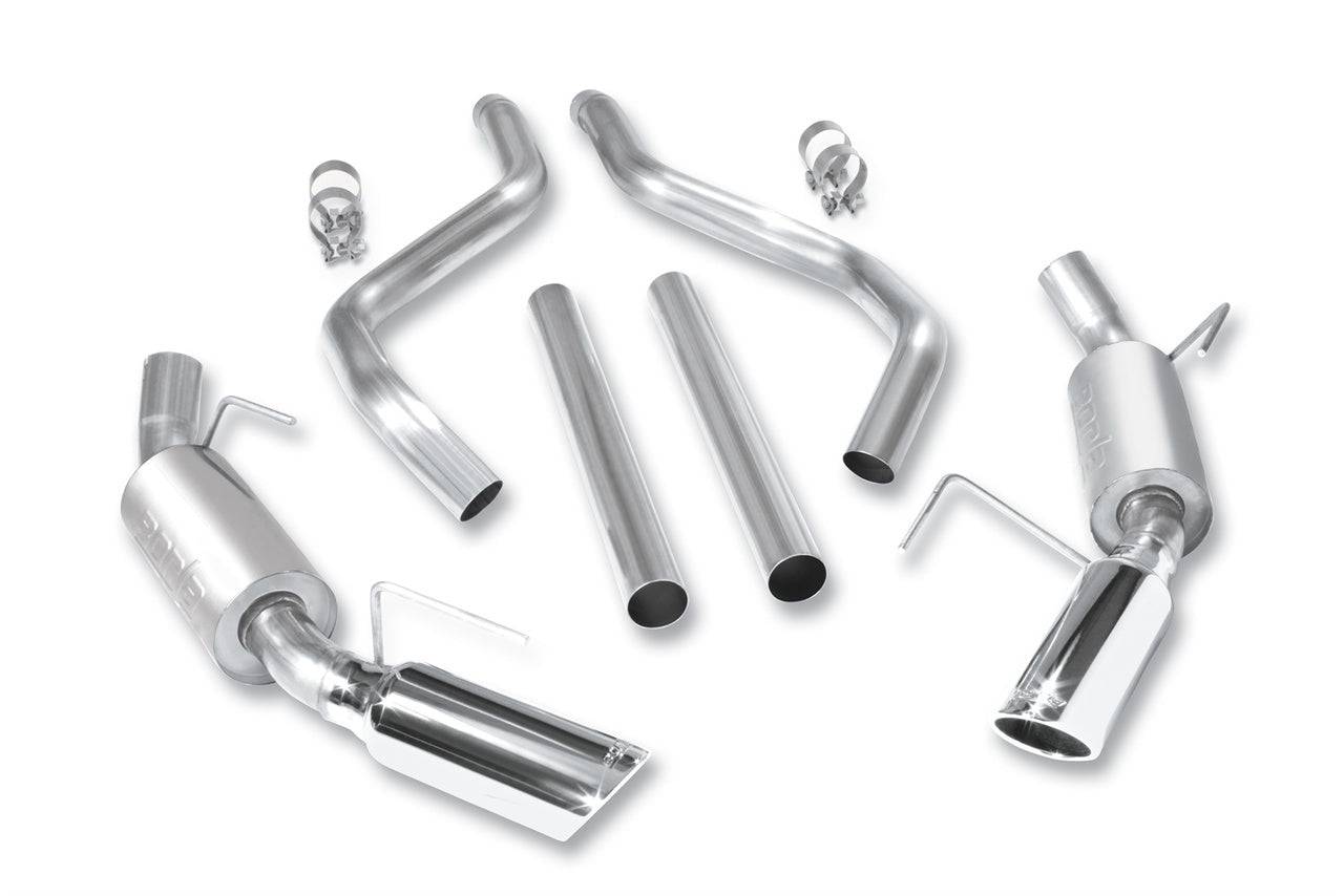 Borla 05-09 Ford Mustang GT/Bullitt ATAK Catback Exhaust - Mammoth Racing -