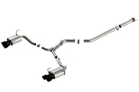 Borla 15-19 Subaru WRX/STI 2.5L Turbo 3in S-Type Catback Exhaust - 2.5in Black Chrome Tips - Mammoth Racing -
