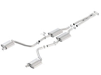 Borla 15-16 Dodge Charger 3.6L V6 S-Type Cat Back Exhaust (Uses Factory Valence) - Mammoth Racing -