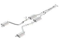 Borla 15-16 Dodge Charger 3.6L V6 ATAK Cat Back Exhaust (Uses Factory Valence) - Mammoth Racing -