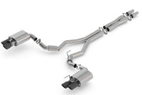 Borla 2018 Ford Mustang GT 5.0L AT/MT 3in S-Type Catback Exhaust Black Chrome Tips w/ Valves - Mammoth Racing -