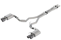 Borla 2018 Ford Mustang GT 5.0L AT/MT 3in S-Type Catback Exhaust w/ Valves - Mammoth Racing -