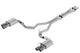 Borla 2018 Ford Mustang GT 5.0L AT/MT 3in Atak Catback Exhaust w/ Valves (Carbon Fiber Tip) - Mammoth Racing -