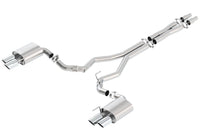 Borla 2018 Ford Mustang GT 5.0L AT/MT (w/o Valves) ATAK 3in Cat-Back Exhaust w/Polished Tips - Mammoth Racing -