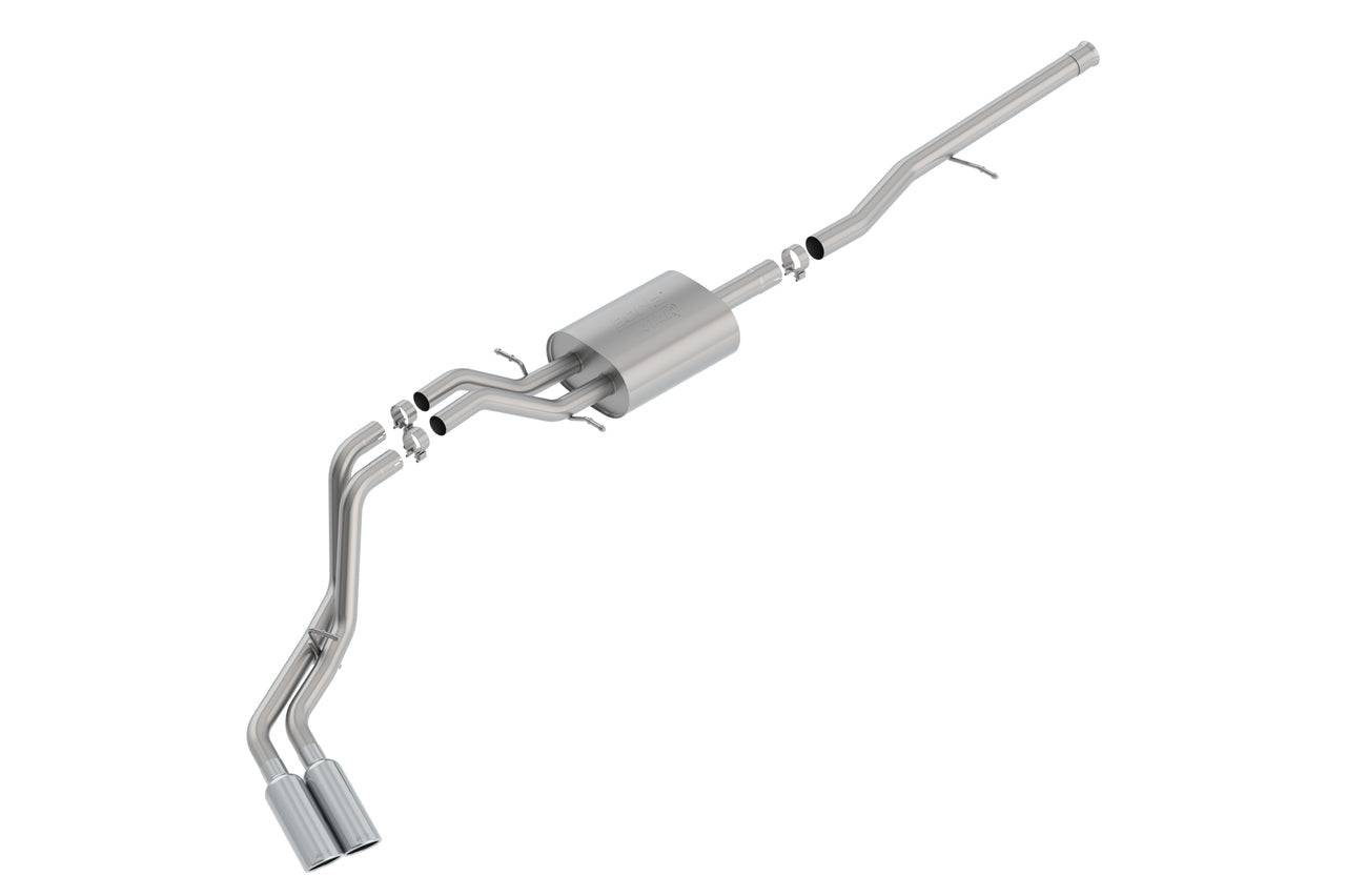 Borla 14-18 Silv/Sierra C/B Exh ATAK 1500 5.3L V8 AT/MT 2&4WD Ext Cab(78.7) Crew Cab(69.3) 143.5 WB - Mammoth Racing -