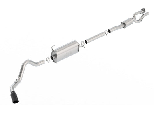 Borla S-Type Cat-Back 17-19 Ford F-250/350 Super Duty Side Exit Exhaust - 5in tip - My Store