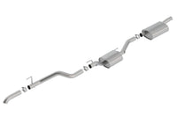 Borla 2020 Jeep Gladiator JT 3.6L V6 AWD 2.75in Touring Climber Black Turndown Tip & Over-Axle - Mammoth Racing -