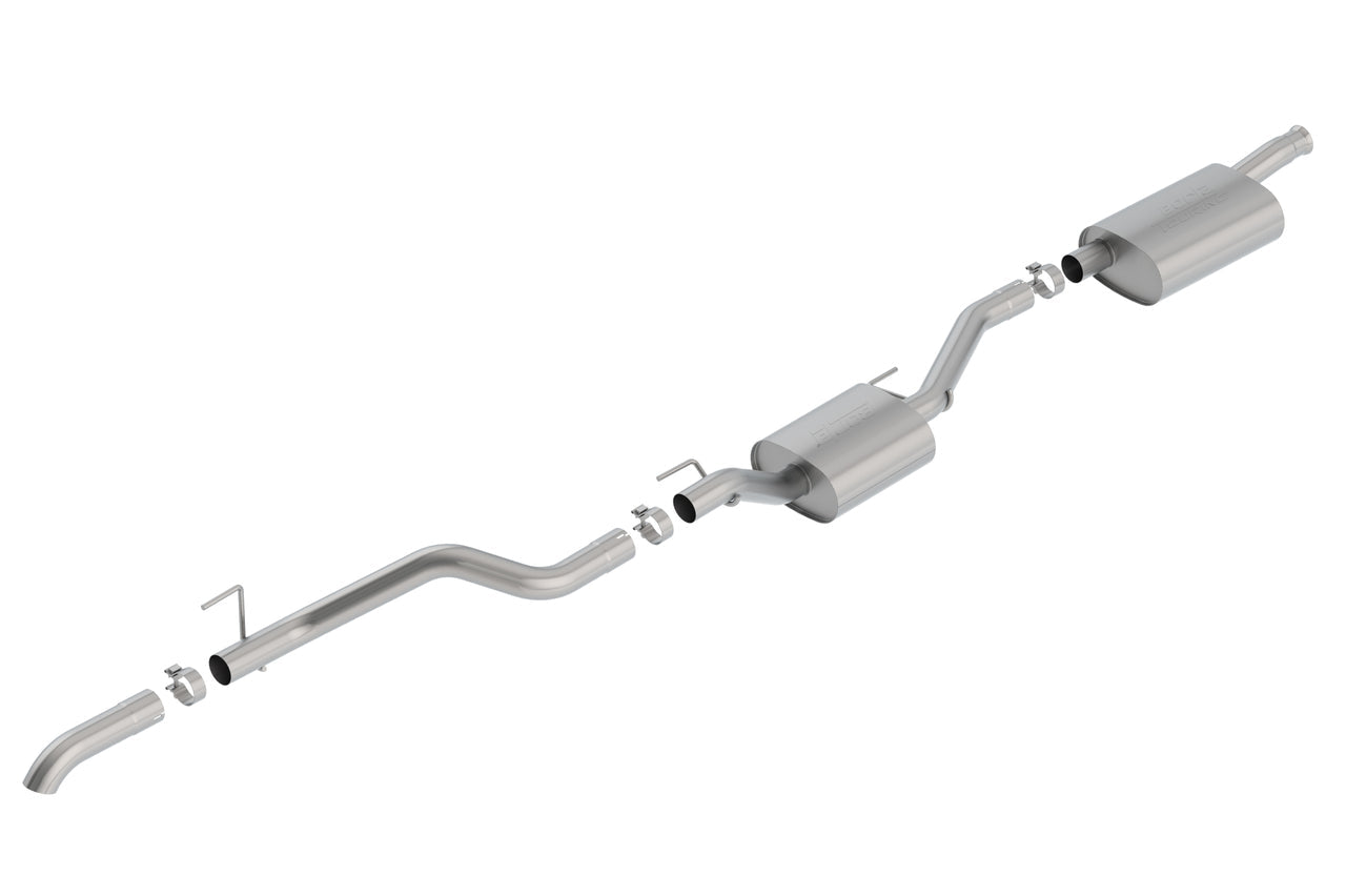 Borla 2020 Jeep Gladiator JT 3.6L V6 AWD 2.75in Touring Climber Turndown Tip - Mammoth Racing -