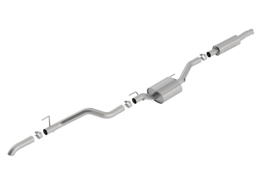 Borla 2020 Jeep Gladiator JT 3.6L V6 AWD 2.75in S-Type Climber Catback w/ Turndown Tip - Mammoth Racing -