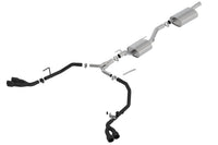 Borla 2020 Jeep Gladiator JT 3.6L V6 AT/MT AWD 2.75-2in Touring Catback Ceramic Blk Tailpipe & Tips - Mammoth Racing -