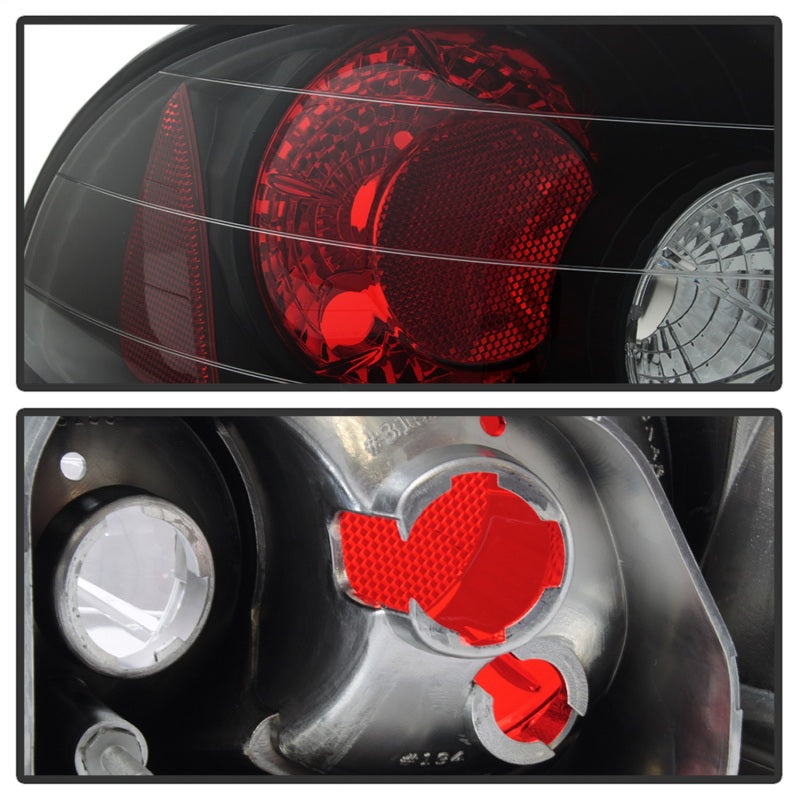 Spyder Toyota Corolla 98-02 Euro Style Tail Lights Black ALT-YD-TC98-BK - Mammoth Racing -