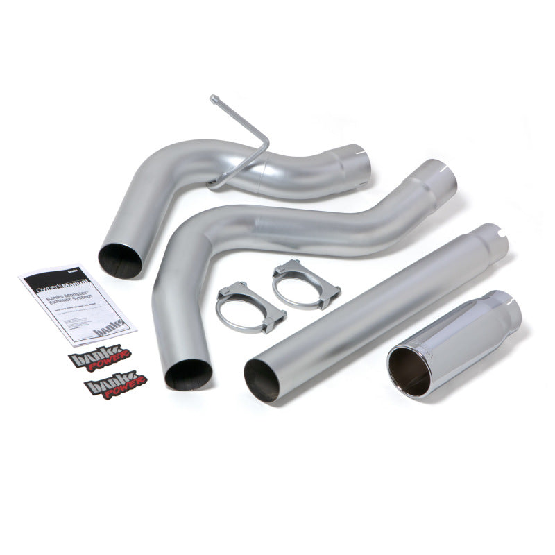 Banks Power 14-15 Dodge Ram 1500 3.0L Diesel Monster Exhaust Sys - SS Single Exhaust w/ Chrome Tip - Mammoth Racing -