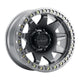 Method Mr108 17x9 -44mm Offset 8x6.5 130.81mm CB Gloss Titanium w/BH-H24125-38 Wheel - Mammoth Racing -