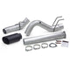 Banks Power 2017 Ford 6.7L 5in Monster Exhaust System - Single Exhaust w/ Black Tip - Mammoth Racing -