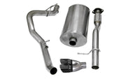 Corsa 07-08 Chevrolet Avalanche 6.0L V8 3in Cat-Back Single Side w Twin 4in Black Pro-Series Tips - Mammoth Racing -