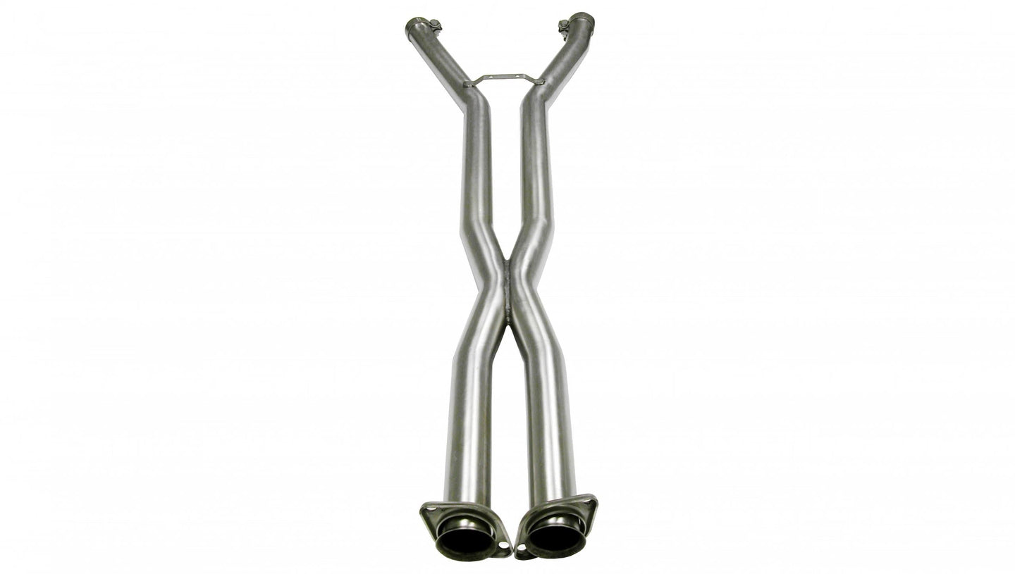 14330 Corsa X-Pipe 2.5 Inch Stainless Steel 09-13 Chevy Corvette C6 6.2L V8 Corsa Performance - Mammoth Racing -COR14330