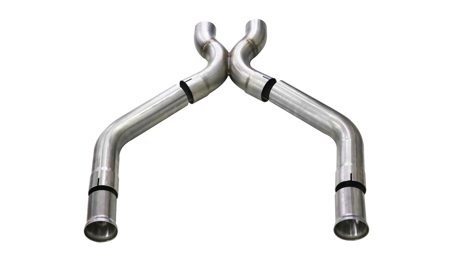 14370 Corsa X-Pipe 2.75 Inch Stainless Steel 11-14 Ford Mustang GT 5.0L V8 Corsa Performance - Mammoth Racing -COR14370