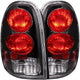 ANZO 1996-2000 Chrysler Voyager Taillights Black - My Store