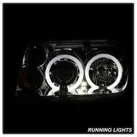 Spyder Volkswagen Jetta 99-05 Projector HeadlightsLED Halo Chrm PRO-YD-VJ99-HL-C - Mammoth Racing -