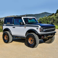 Westin 20-23 Ford Bronco 2 Door (Excl. Bronco Sport) XTS Rock Slider - Textured Black - Mammoth Racing -