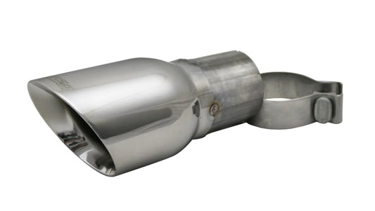 Corsa Single Universal 2.75in Inlet / 4in Outlet Polished Pro-Series Tip Kit - Mammoth Racing -