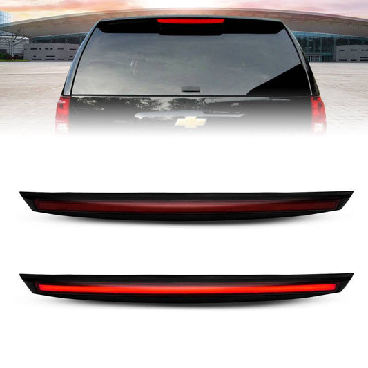 ANZO 2007-2014 Chevrolet Suburban 1500 LED 3rd Brake Light Black Housing Smoke Lens w/ Spoiler 1pc - My Store