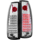 ANZO 1999-2000 Cadillac Escalade LED Taillights Chrome - Mammoth Racing -