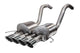 14777 Corsa Corvette 2.75 Inch Axle-Back w Dual Mode NPP Dual Rear Exit with Quad 4.5 inch Polished Pro-Series Tips Corsa - Mammoth Racing -COR14777