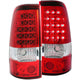 ANZO 2003-2006 Chevrolet Silverado 1500 LED Taillights Red/Clear - Mammoth Racing -