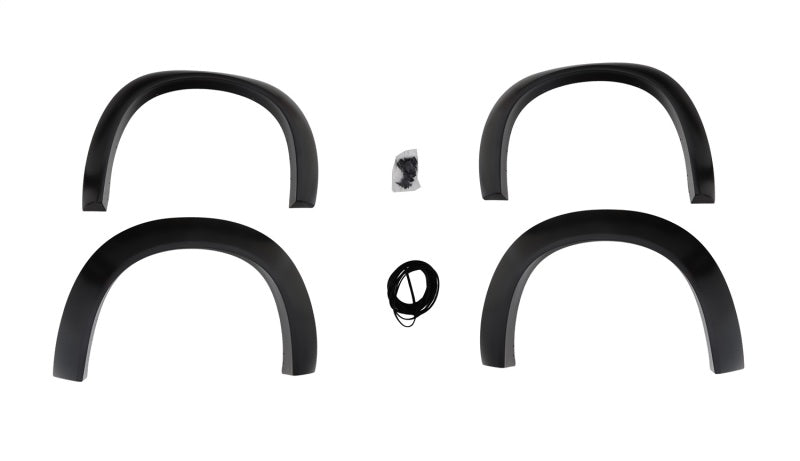 AVS 2008+ Dodge Challenger Smooth Front and Rear Fender Flares - Black (4 Pc) - Mammoth Racing -
