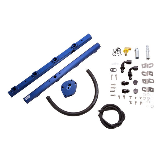 BBK 96-98 Mustang 4.6 GT High Flow Billet Aluminum Fuel Rail Kit - My Store