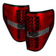Spyder Ford F150 09-14 LED Tail Lights Red Smoke ALT-YD-FF15009-LED-RS - Mammoth Racing -