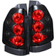 ANZO 2002-2008 Gmc Envoy Taillights Black - My Store