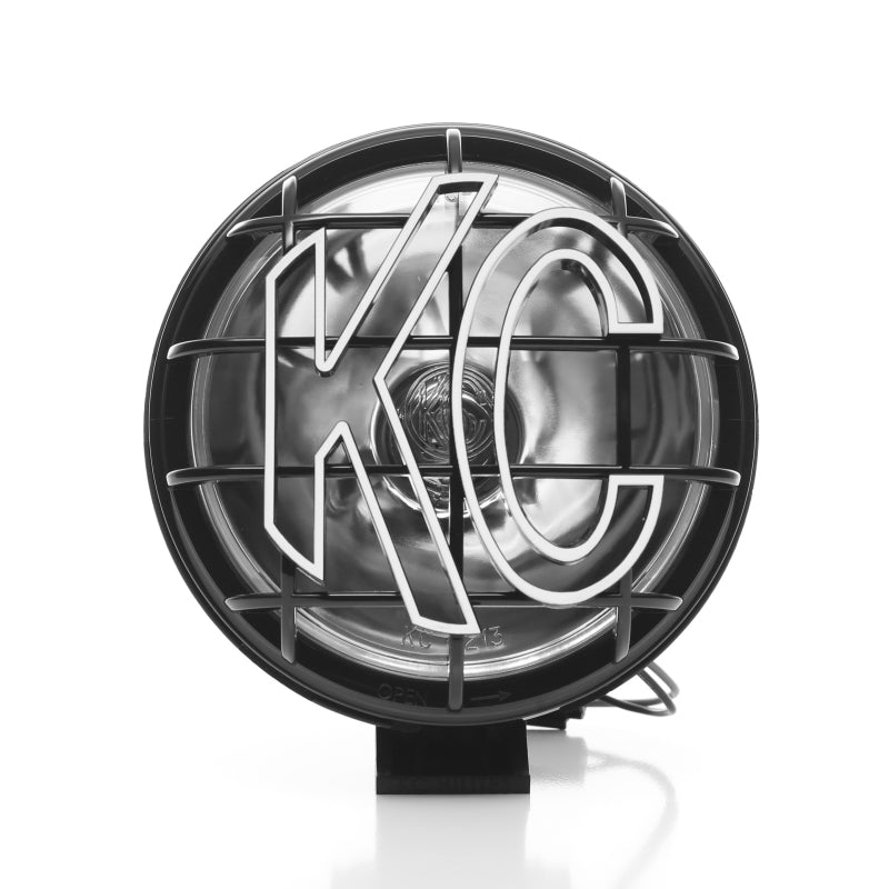 KC HiLiTES Apollo Pro 6in. Halogen Light 100w Spot Beam (Pair Pack System) - Black - Mammoth Racing -