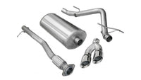 Corsa 09-09 Chevrolet Silverado Crew Cab/Short Bed 1500 4.8L V8 Polished Sport Cat-Back Exhaust - Mammoth Racing -